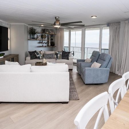 New Rental - 3Br 3Ba Corner Beachfront - 2024 Remodel - 3 Pools, Tiki Hut, Gym, Tennis Panama City Beach Exterior foto