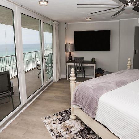 New Rental - 3Br 3Ba Corner Beachfront - 2024 Remodel - 3 Pools, Tiki Hut, Gym, Tennis Panama City Beach Exterior foto