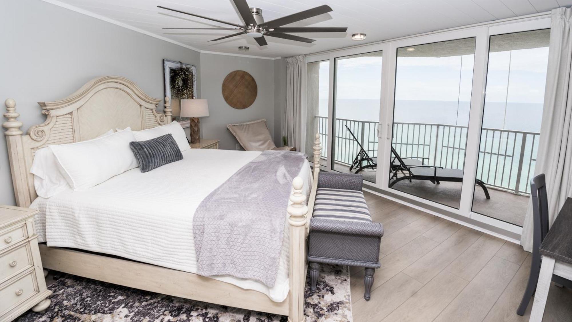 New Rental - 3Br 3Ba Corner Beachfront - 2024 Remodel - 3 Pools, Tiki Hut, Gym, Tennis Panama City Beach Exterior foto